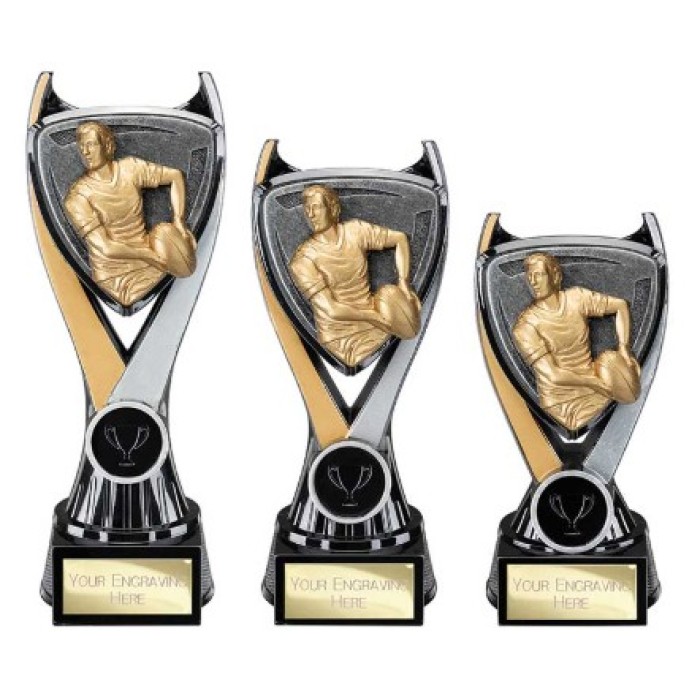 WOLVERINE MALE RUGBY AWARD - 3 SIZES - 16CM TO 20CM